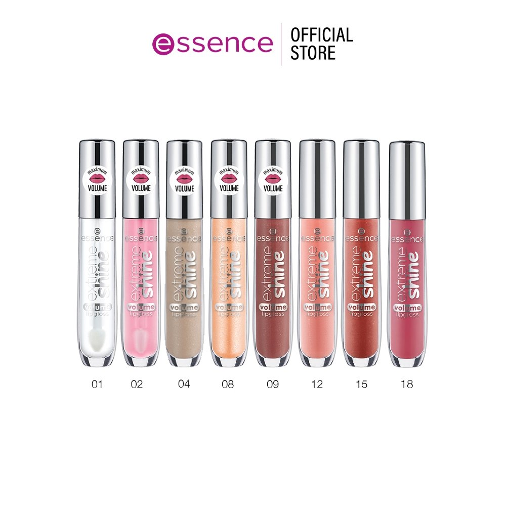 essence extreme shine volume lipgloss ลิปกลอส ลิปจุ่ม ปากอิ่มฟู ให้ความชุ่มชื้น