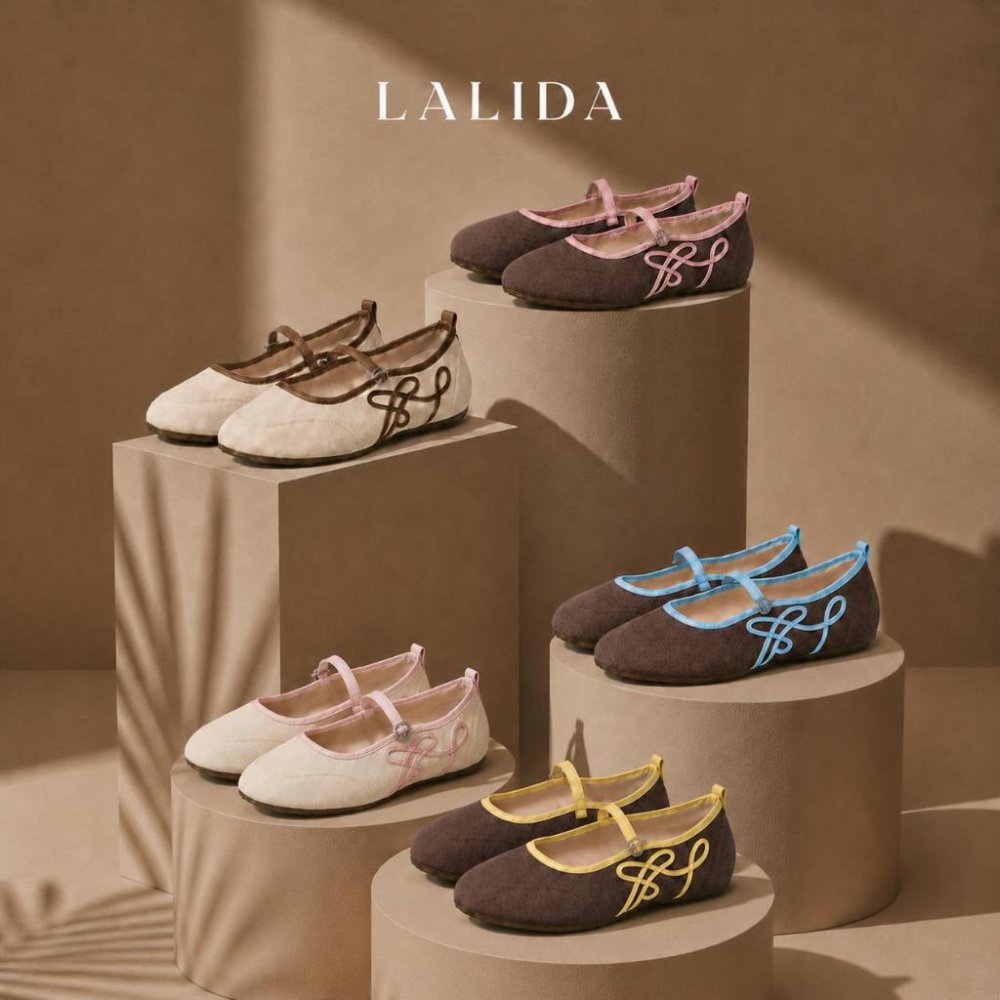 【LALIDA SHOES】รองเท้า Mary Jane Sneakers รุ่นใหม่ 2026