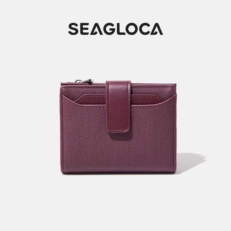 Seagloca กระเป๋าสตางค์ใหม่กระเป๋าสตางค์กระเป๋า In One Multi-Card สตางค์เหรียญขนาดเล็กนักเรียนขนาดเล็กสําหรับผู้หญิงไม่มี 1947