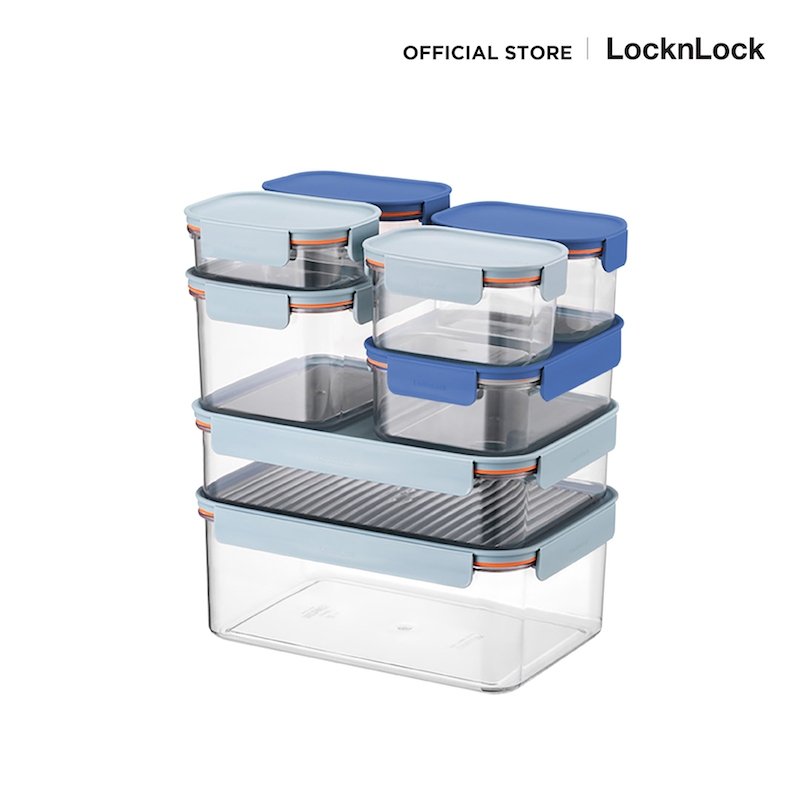 LocknLock กล่องถนอมอาหาร รุ่น Bisfree Modular Plus