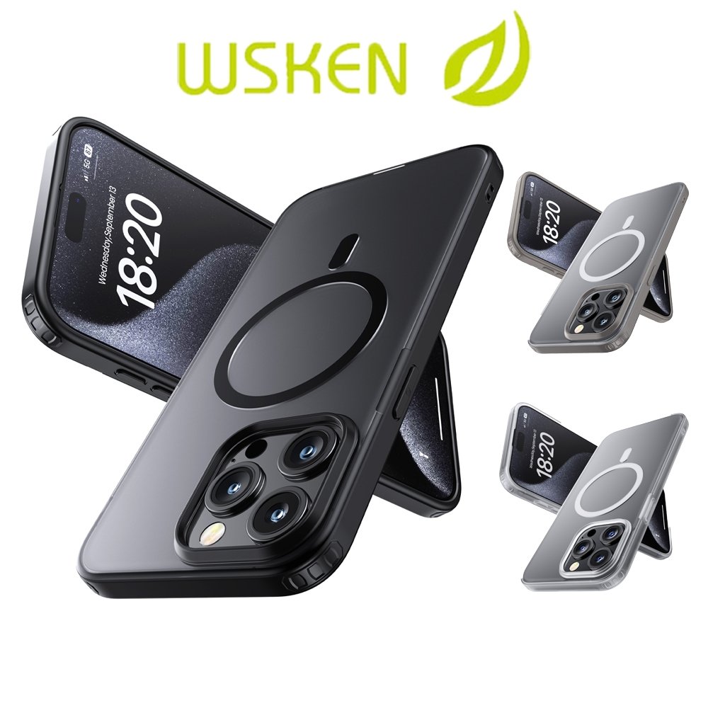 Wsken iPhone 18ProMax 17 Pro Max เคส iPhone เคสกันกระแทกแม่เหล็ก iPhone 15 / 14 / 13 เคสแม่เหล็กสําหรับ iPhone 15 14 13 Pro Max 15 14 13 Pro 15 14 Plus โทรศัพท์แม่เหล็ก