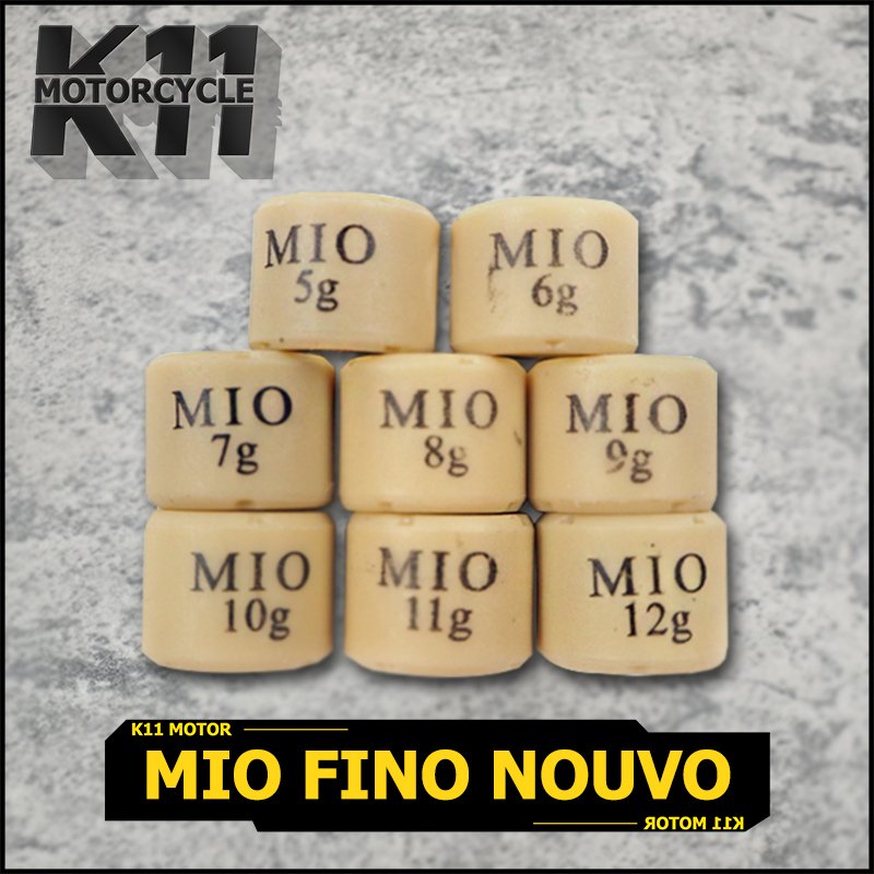 เม็ดตุ้มถ่วง​ เม็ดเล็ก สำหรับมอเตอร์ไซค์ MIO/FINO/NUOVO MX/MIO115-I/FINO115-I/TTX 5-12g (ราคาต่อเม็ด)