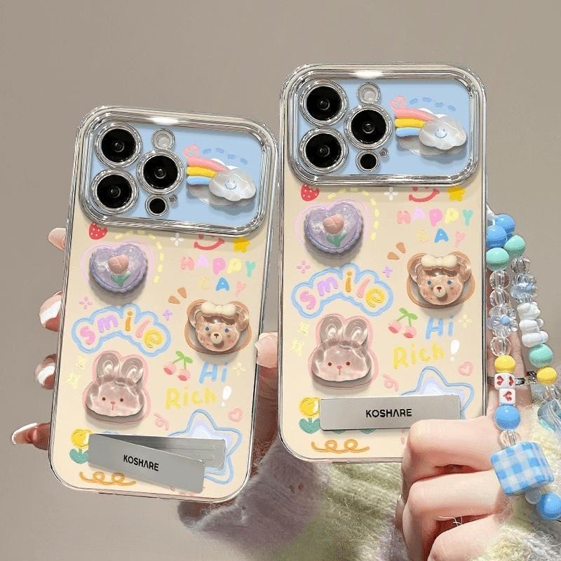 🔥SUN🔥【DIY】ส่งไวจากไทยเคสโทรศัพท์อะนิเมะการ์ตูน เคสกันกระแทกiPhone17PROMAX -18PROMAX-17PRO-18PRO-17-16-15-14-13-12-11