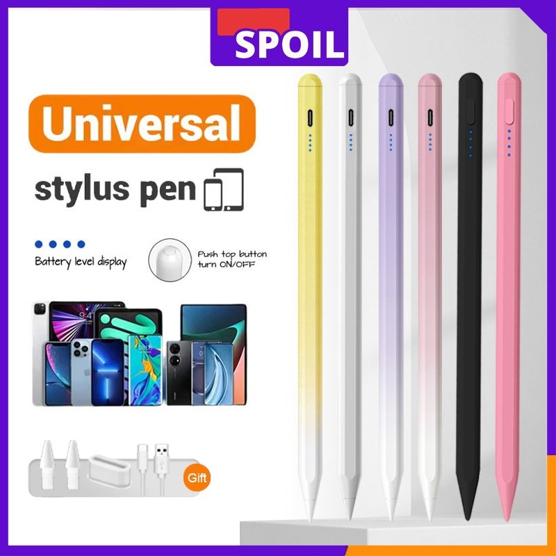 [เก็บเงินปลายทาง] Universal Stylus Pen Capacitive Stylus สำหรับแท็บเล็ต IOS และ Android