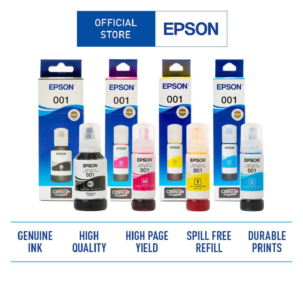 Epson T03Y (001) Ink Bottle (หมึกเติมอิ้งเจ็ท)