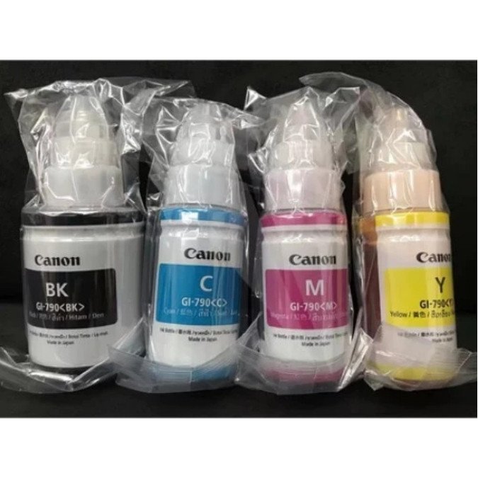 หมึก canon g2010 แท้💯%ต้นฉบับภาษาญี่ปุ่น GI-790 / G1000 / G2000 / G3000 / G1010 / G2010 / G3010（สามารถออกใบเสร็จได้）