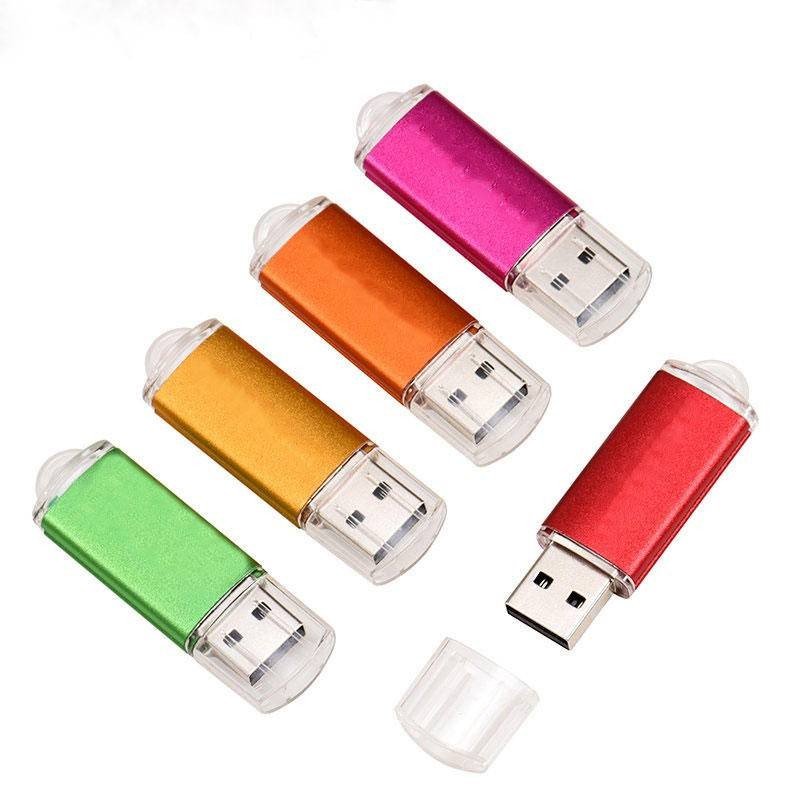 แฟลชไดรฟ์ USB 2.0 ความเร็วสูง 256MB 512MB 1GB 2GB 4GB16GB ฟรีพวงกุญแจของขวัญไดรฟ์ปากกา Mini Pendrive ไดรฟ์นิ้วหัวแม่มือที่สวยงาม
