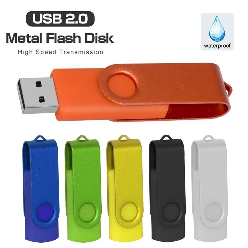 ขายส่ง แฟลชไดรฟ์ USB หมุนได้ ไดรฟ์ปากกา 4GB 8GB 16GB 32GB 64GB แท่ง USB ความเร็วสูง 2. 0 แฟลชไดรฟ์ Pendrive โลโก้ที่กําหนดเอง