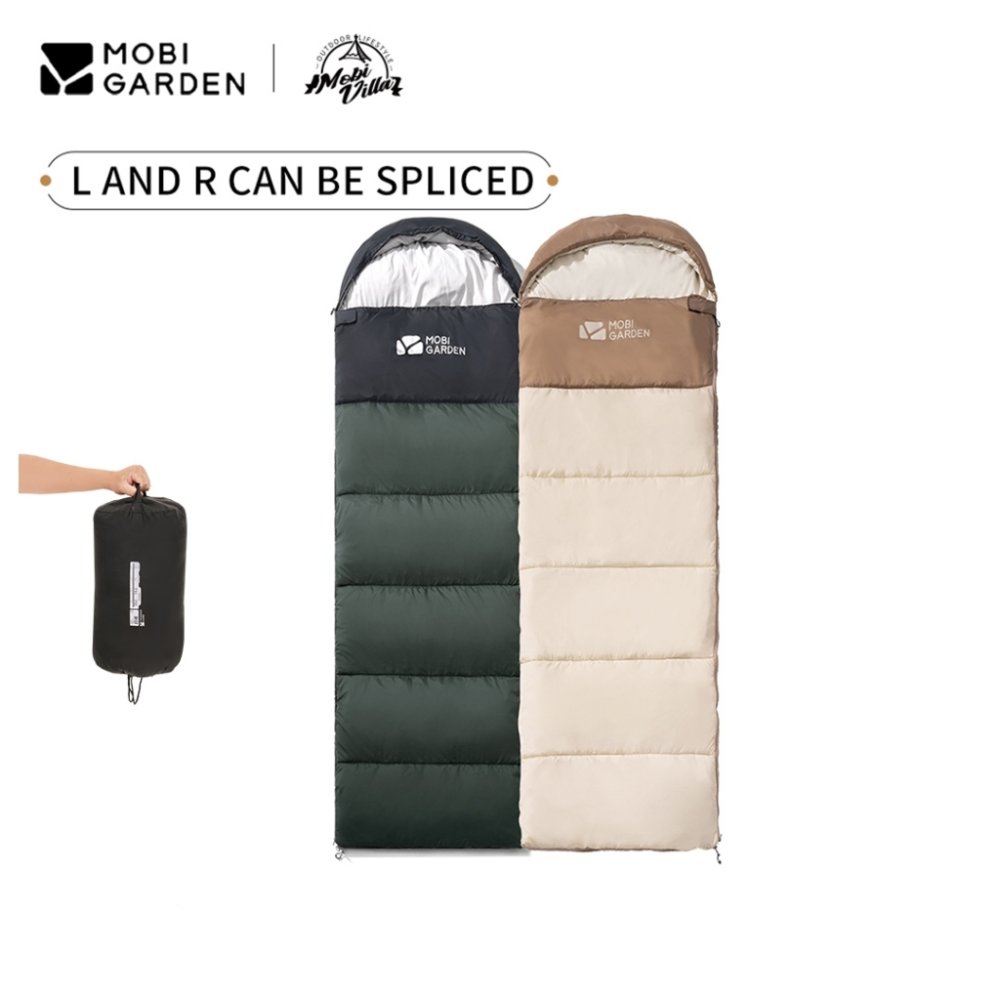 MOBI GARDEN ถุงนอน แบบพกพา สําหรับตั้งแคมป์ เดินป่า กลางแจ้ง สํานักงาน 1.0-1.4kg