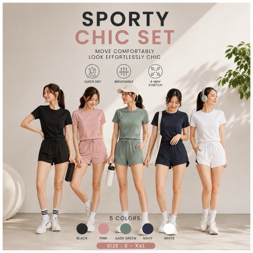 ชุดออกกำลังกายผู้หญิง (เสื้อ+กางเกง)&(แยกขาย)พร้อมส่ง ชุดโยคะ ชุดวิ่ง