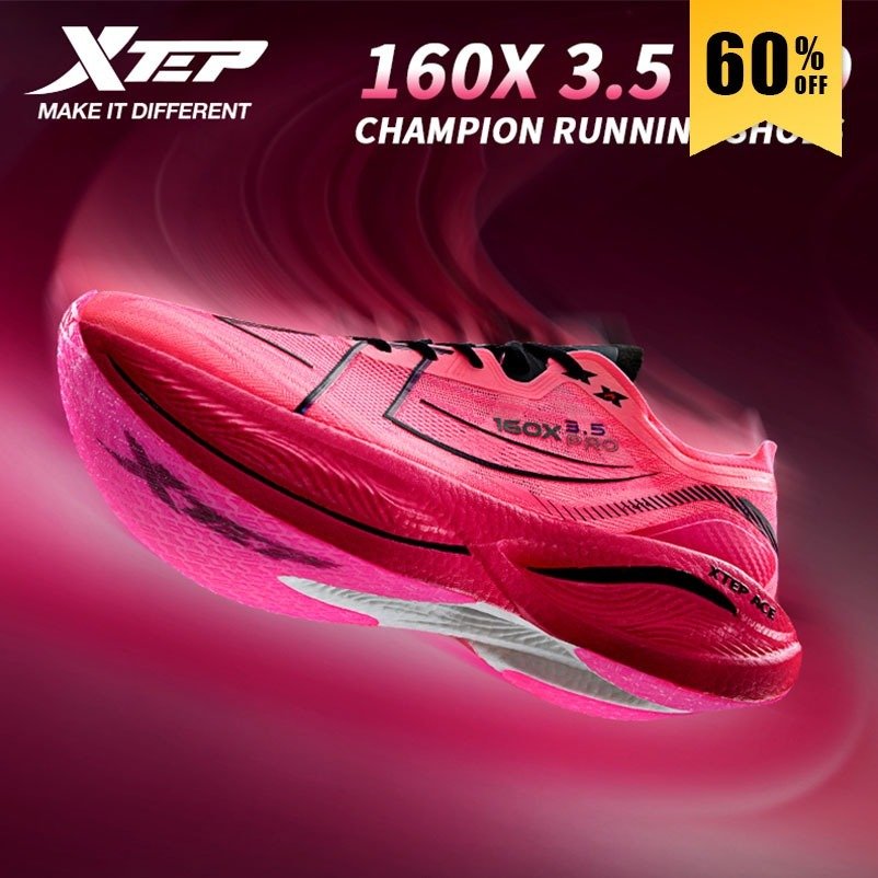 【xtep】160X3.0 Pro+160X3.5 Pro | รองเท้าวิ่งมาราธอน PB รองรับแรงกระแทก สําหรับผู้ชาย