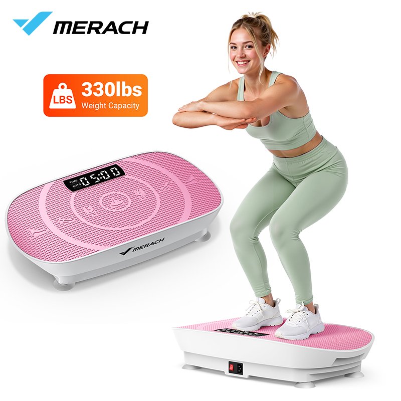 MERACH เครื่องสั่นออกกําลังกาย เครื่องสลายไขมัน เครื่องสั่น 150kg