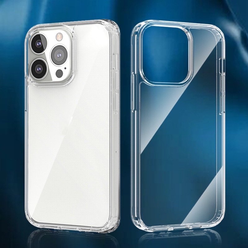 เคสใส สำหรับ iPhone รุ่นใหม่ล่าสุด 🔥 TPU+PC 🔥 เคสกันกระแทก รุ่น 18 17 Air/16E/15 Pro Max/14/13/12/11/XS Max/XR/8/ 7 Plus