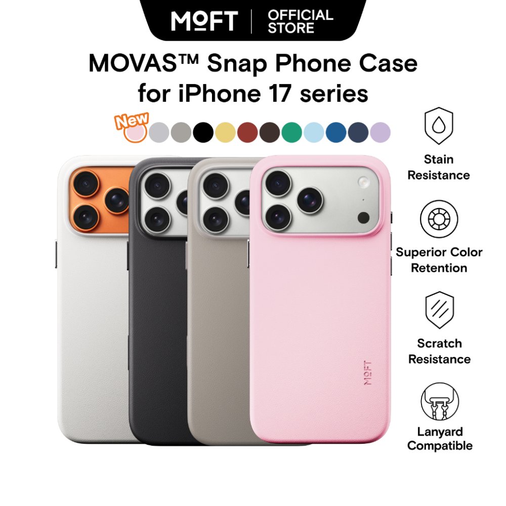 MOFT Snap Case MOVAS™ For iPhone 17 Magnetic Compatible - เคส สำหรับ iPhone 17