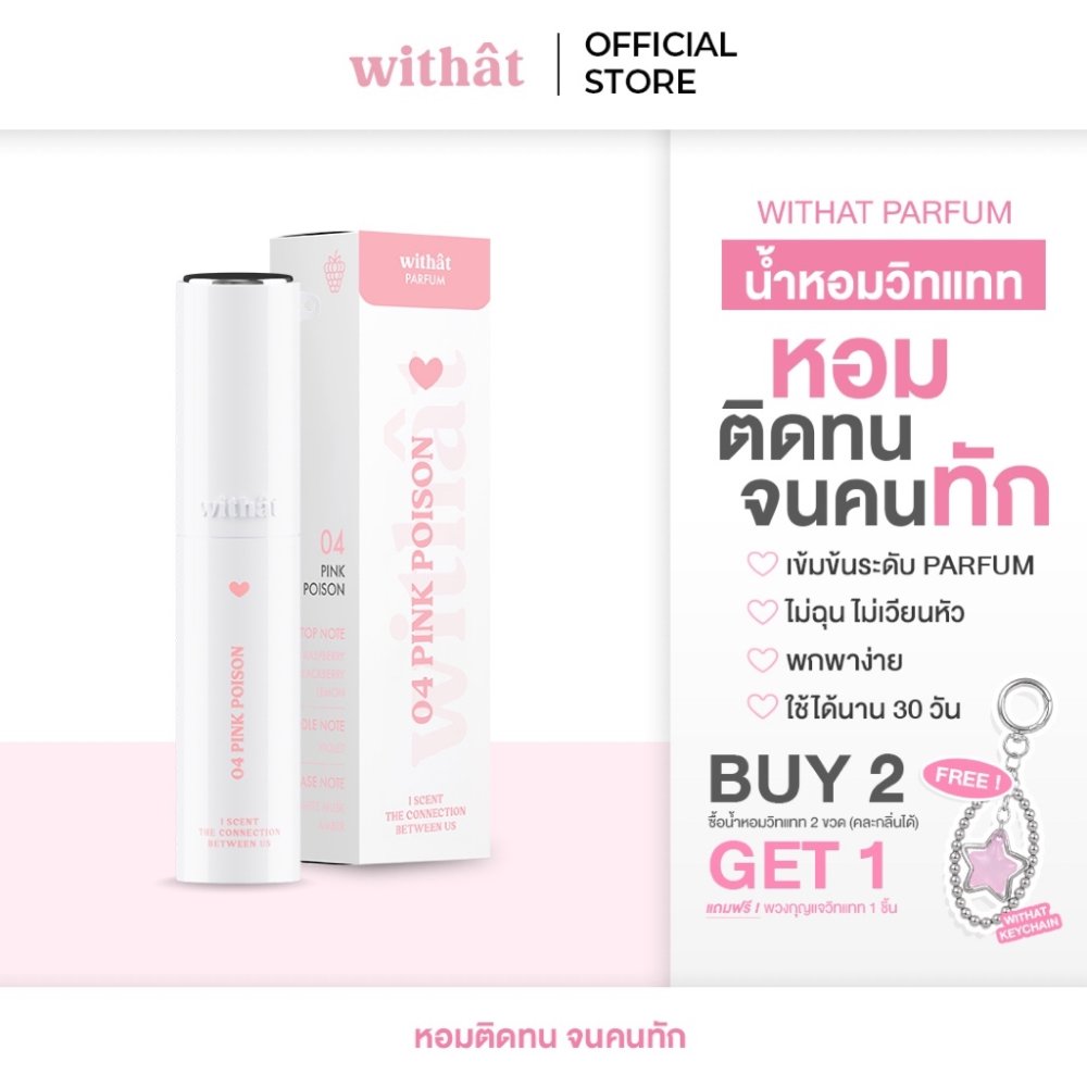 ส่งด่วน น้ำหอม Withat Parfum Scent inversion : น้ำหอมวิทแทท หอมติดทนจนคนทัก น้ำหอมวิทแทท น้ำหอมวิทแทท