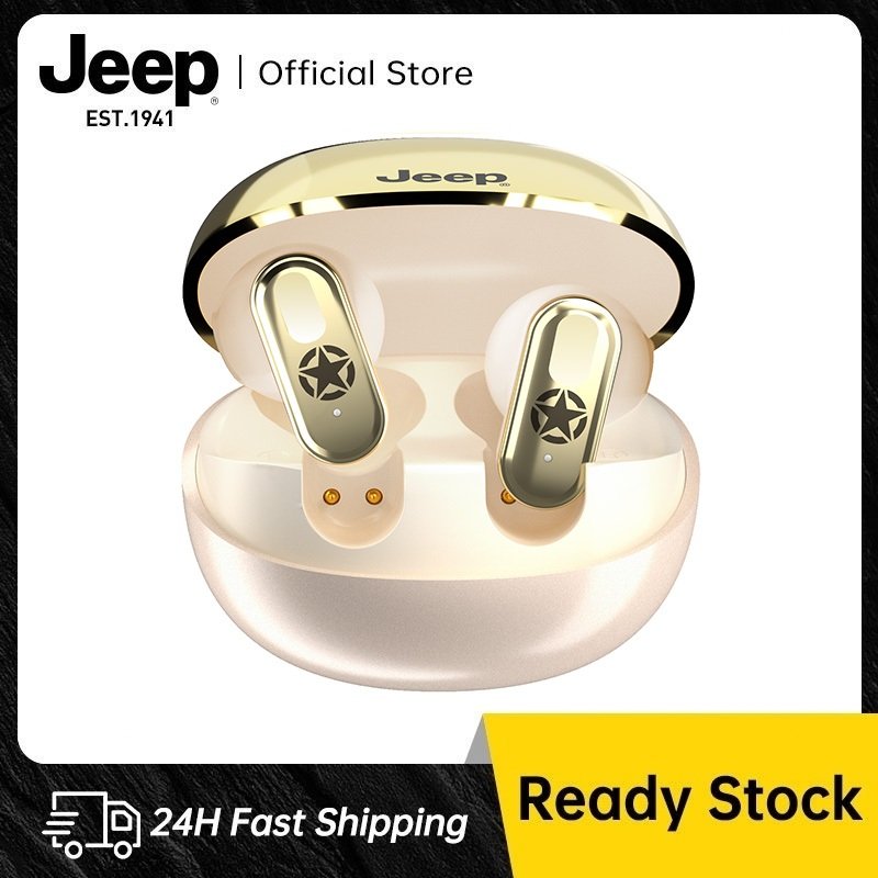 Jeep EW131 หูฟังบลูทูธ ไร้สาย บลูทูธ6.0 เสียงดี HIFI HD Calls ลดเสียงรบกวน หูฟังไร้สาย พร้อมไมโครโฟน
