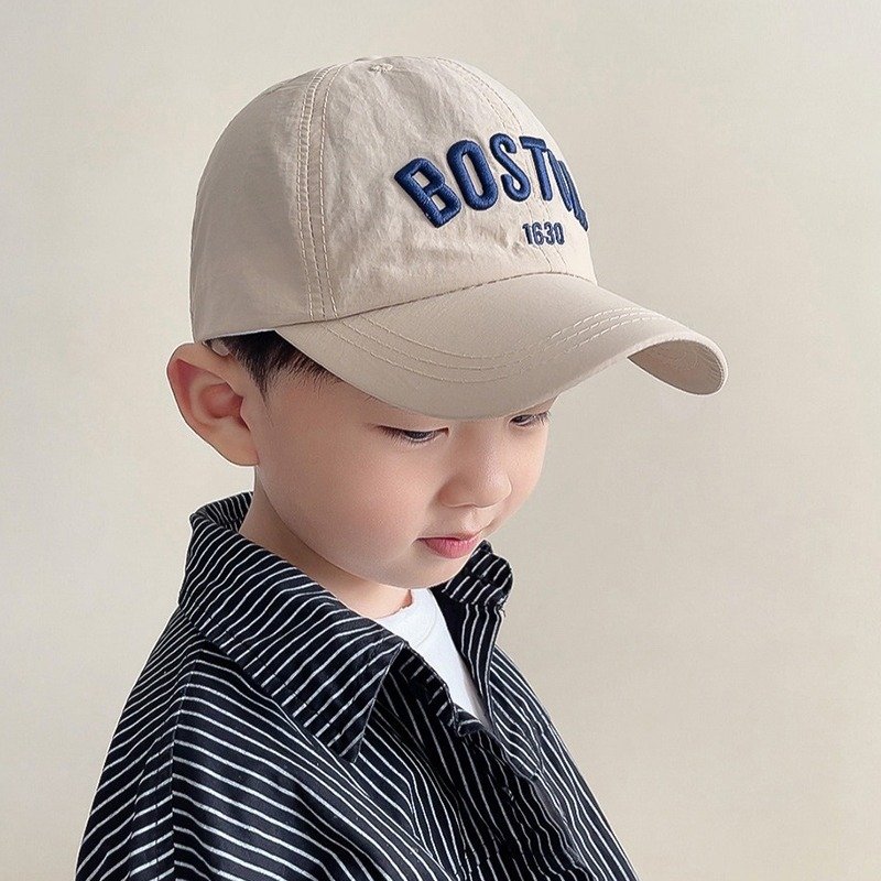 หมวกเด็ก Boston 1630หมวกเบสบอล ระบายอากาศ แห้งเร็ว ปรับได้ 51-54cm (5-10ขวบ) มี6สี