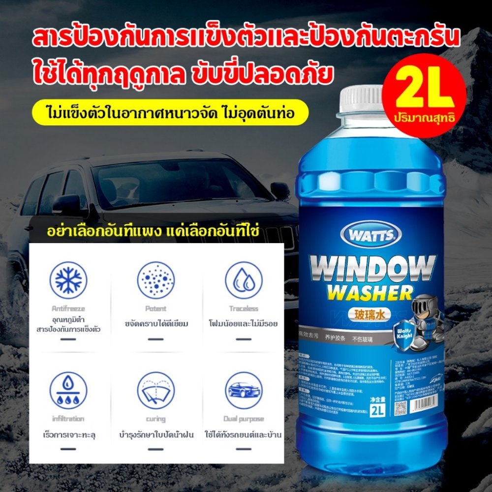 น้ำยาทำความสะอาดกระจกรถยนต์ น้ำยาทำความสะอาดกระจกบ้านและกระจกรถ เช็ด กระจกบ้าน Car รถยนต์ รถจักร ที่ปัดน้ำฝน