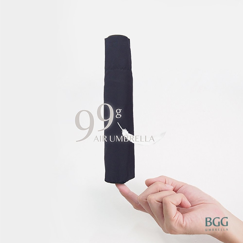 BGG 99g Air Umbrella Lightweight UPF50 UV100% ร่มพับ 99กรัม น้ำหนักเบาเป็นพิเศษ (FM99556370)