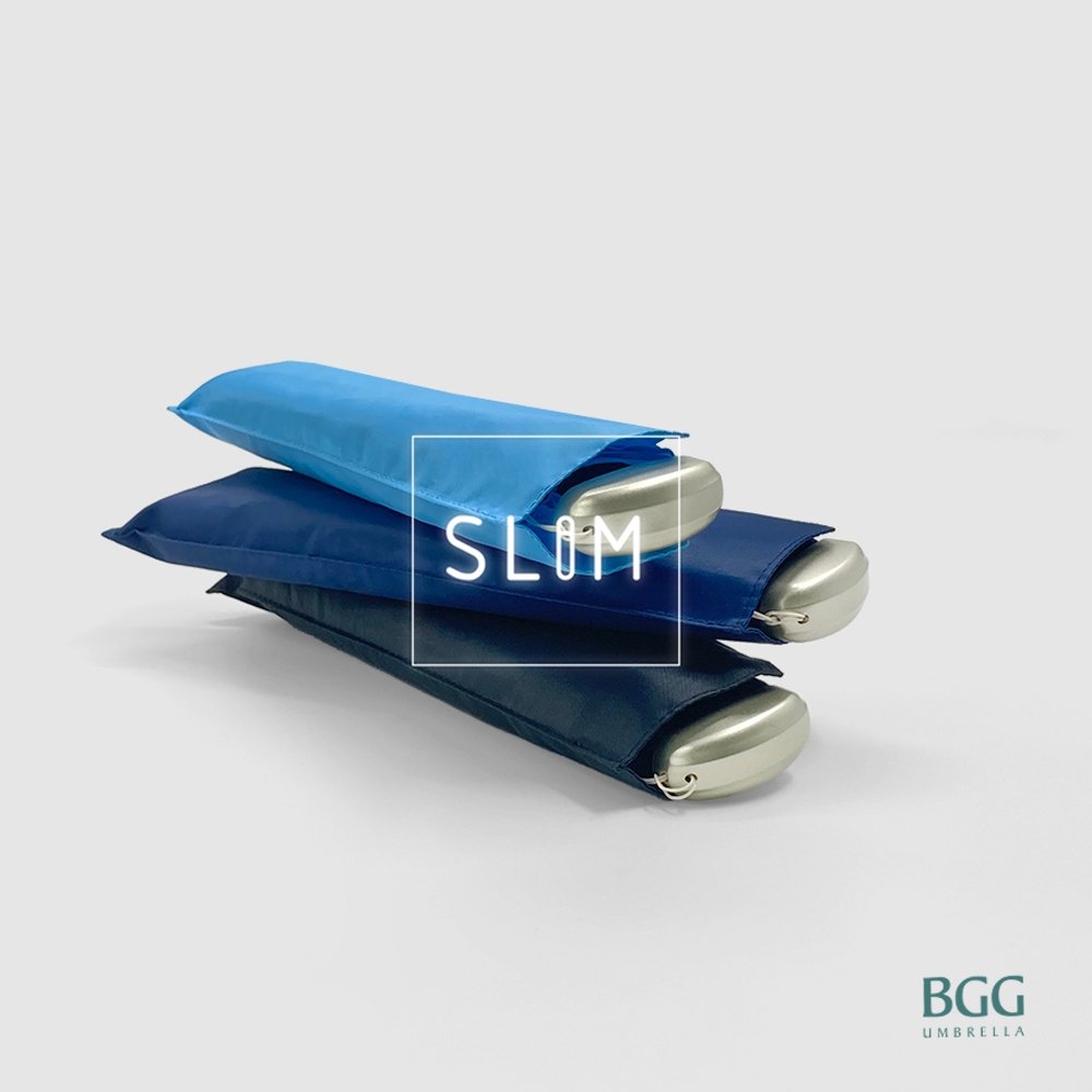 BGG Slim ร่มพับ กันยูวีพกพาขนาดเล็กหนา 2 ซม. น้ำหนักเบา UV Umbrella 20 & 22inch (FM301315)