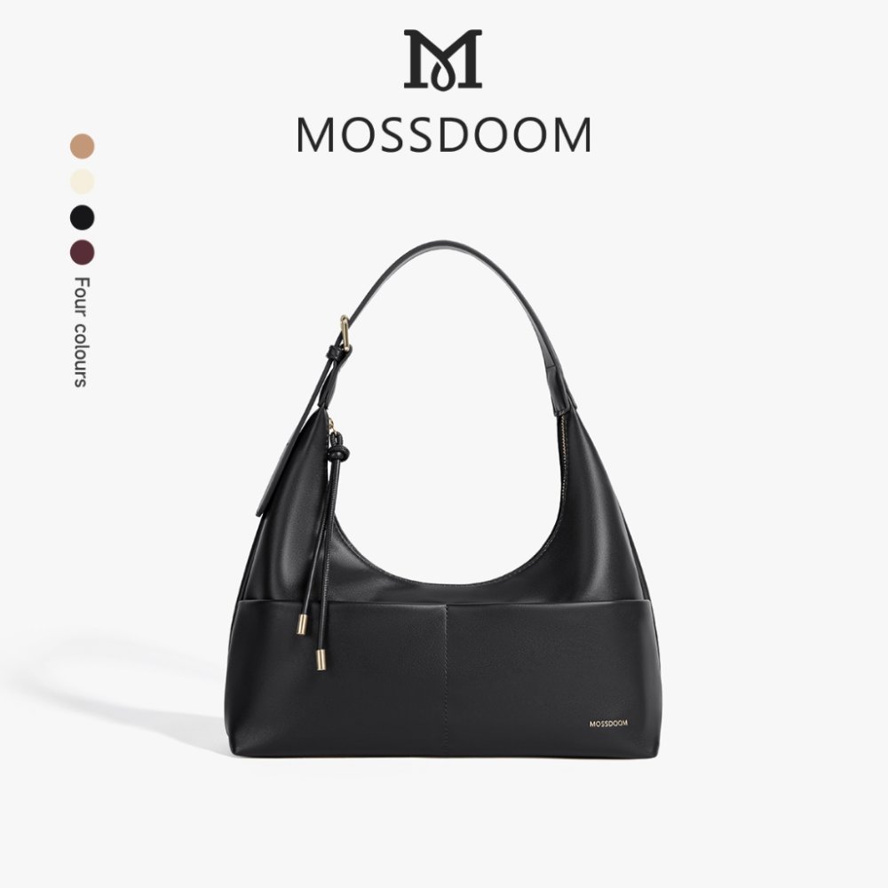 MOSSDOOM Fabia Bag กระเป๋าหนังพียูสะพายไหล่สุดเรียบหรู