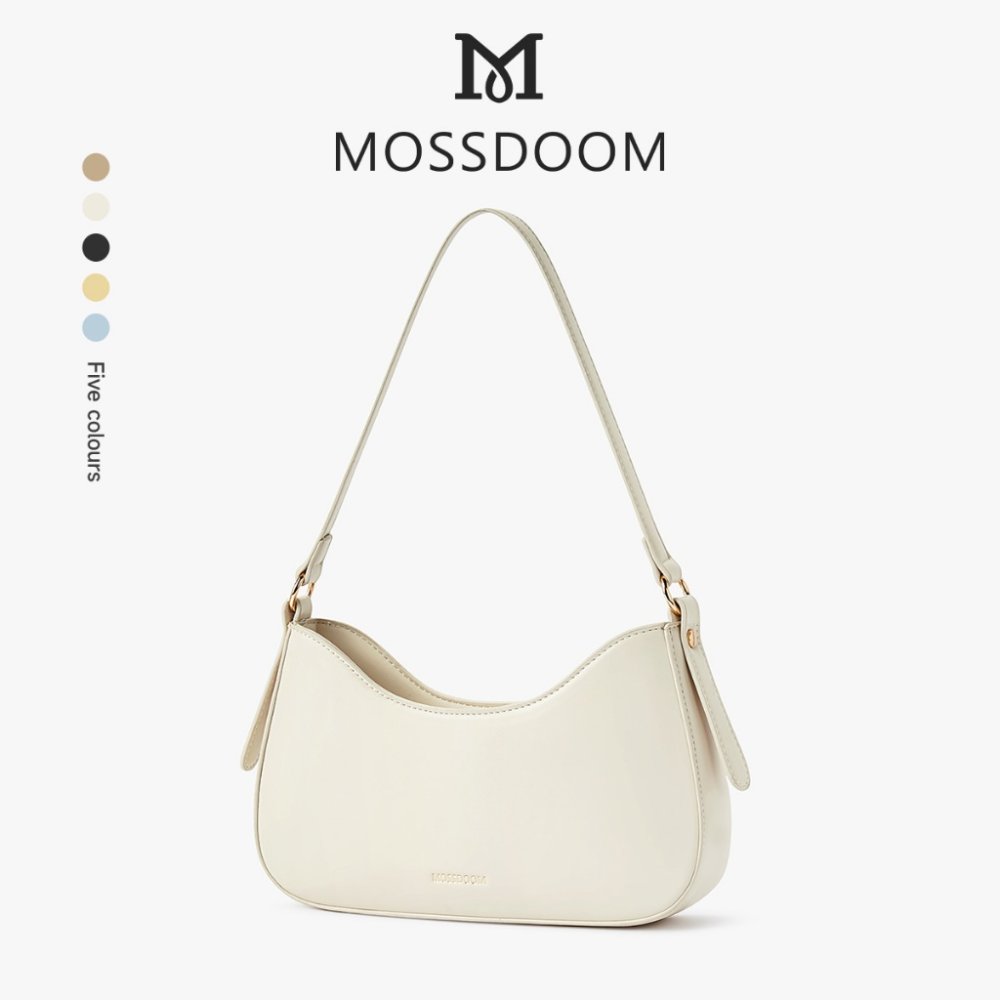 MOSSDOOM Darby Bag กระเป๋าสะพายไหล่ เรียบง่าย เหมาะสําหรับผู้หญิง